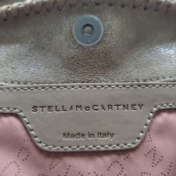 STELLA MCCARTNEY  Shaggy Deer Faux Leather Small Falabella Crossbody Bag - Picture 7 of 11